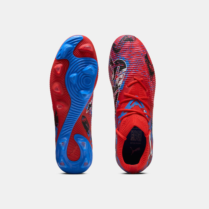 PUMA Kids' FUTURE 8 MATCH PLAYMAKERS Firm Ground/Artificial Ground Football Shoes Red image number 3