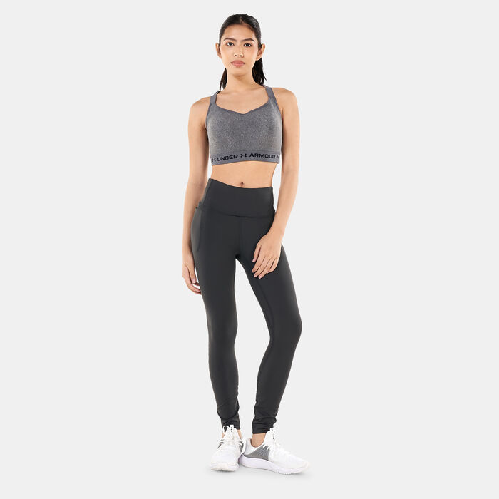 Under Armour Women's Meridian Leggings Grey Under Armour Women's Meridian Leggings Grey image number 2