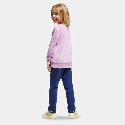 adidas Kids' x Smileyworld Sweatshirt and Sweatpants Set Purple