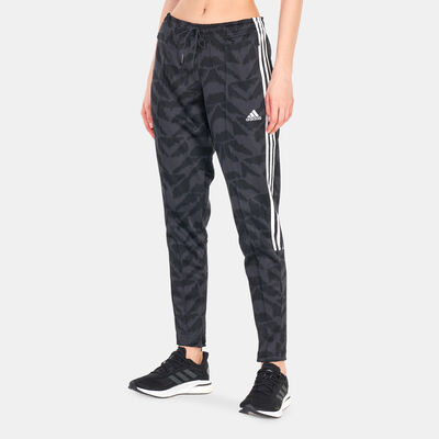 adidas Women's Tiro Suit Up Lifestyle Track Pants Black