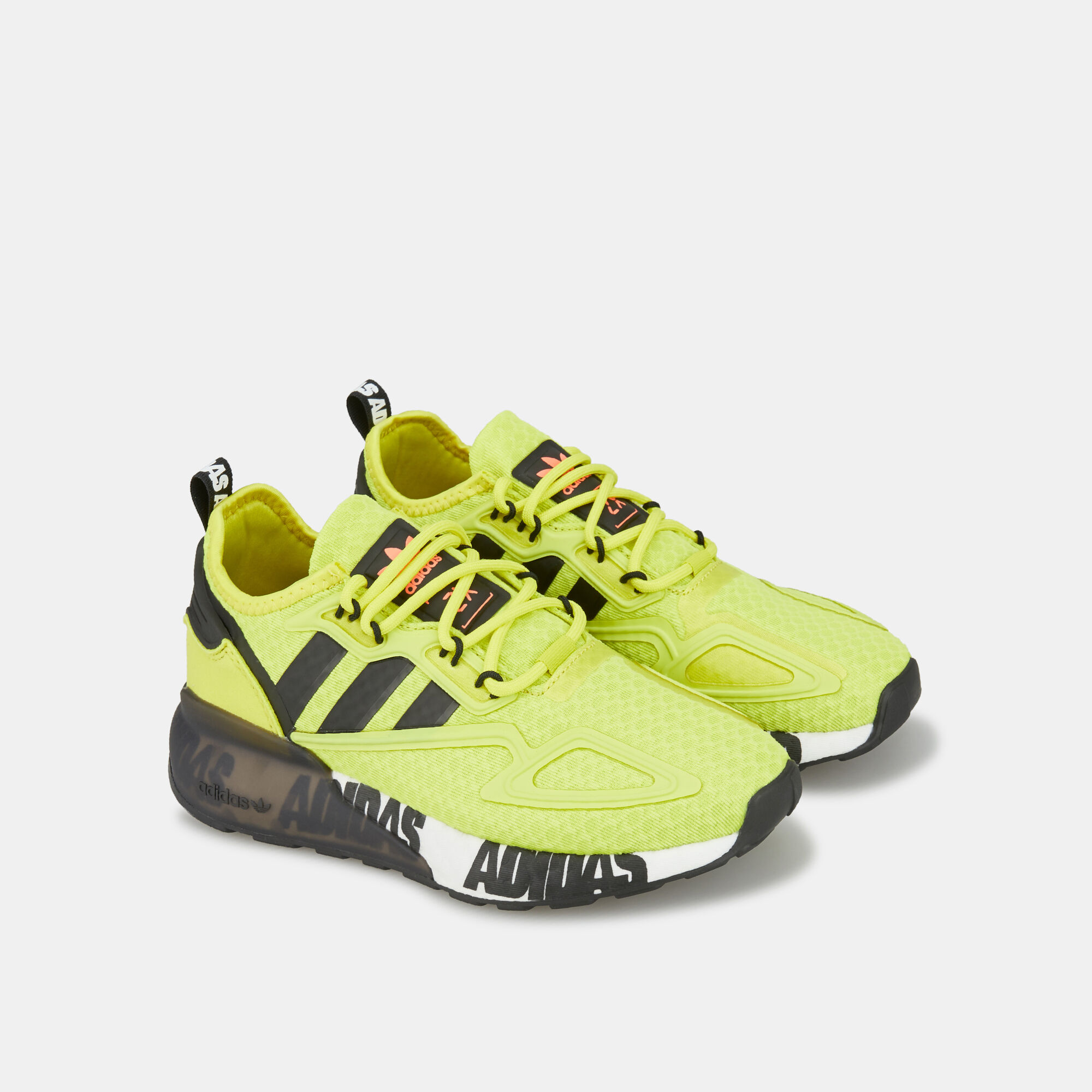 Adidas zx 2k boost kids yellow hot sale