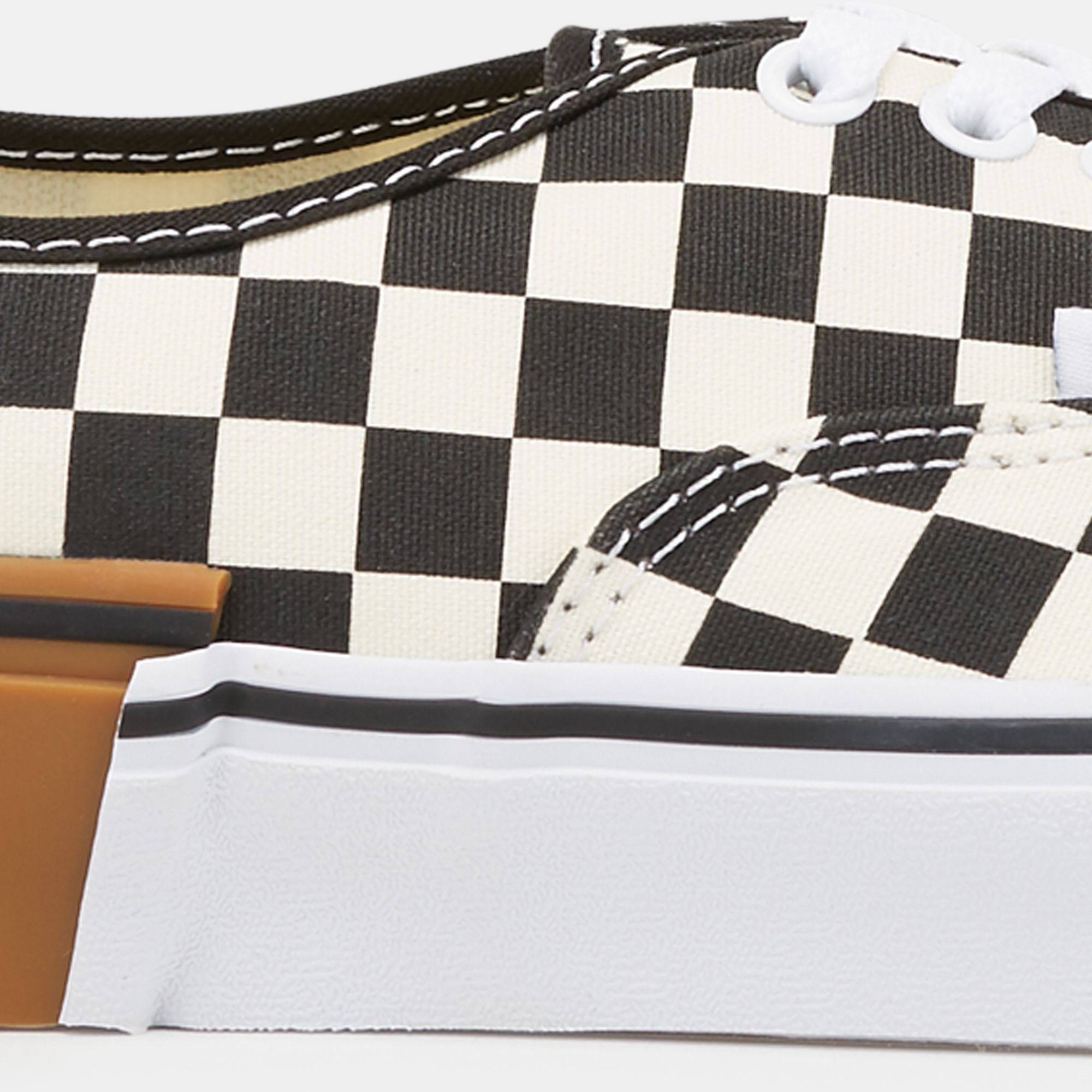 Vans checkered sale gum block