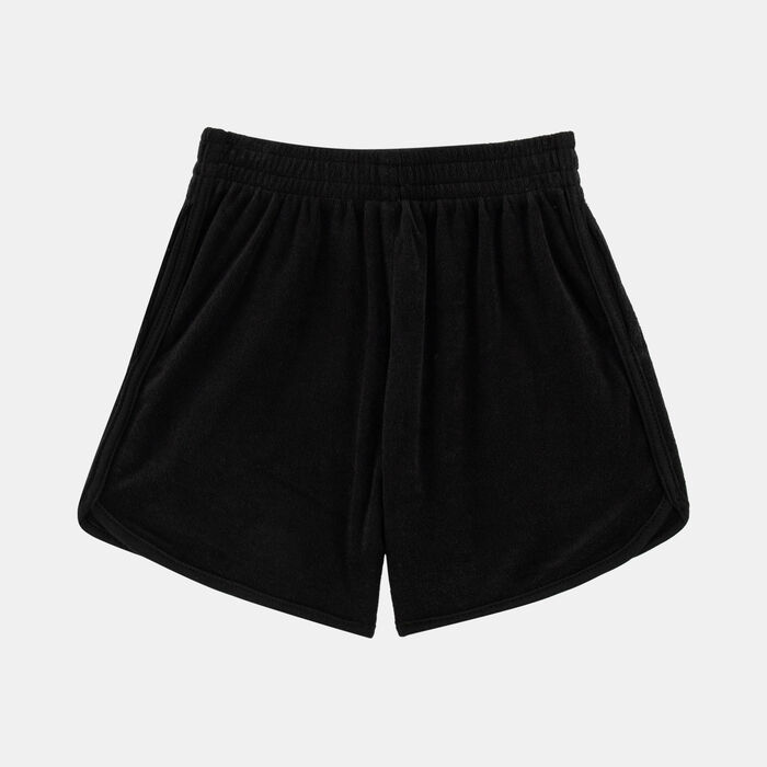 Nike Kids' Sportswear AYG French Terry Shorts Black Nike Kids' Sportswear AYG French Terry Shorts Black image number 1