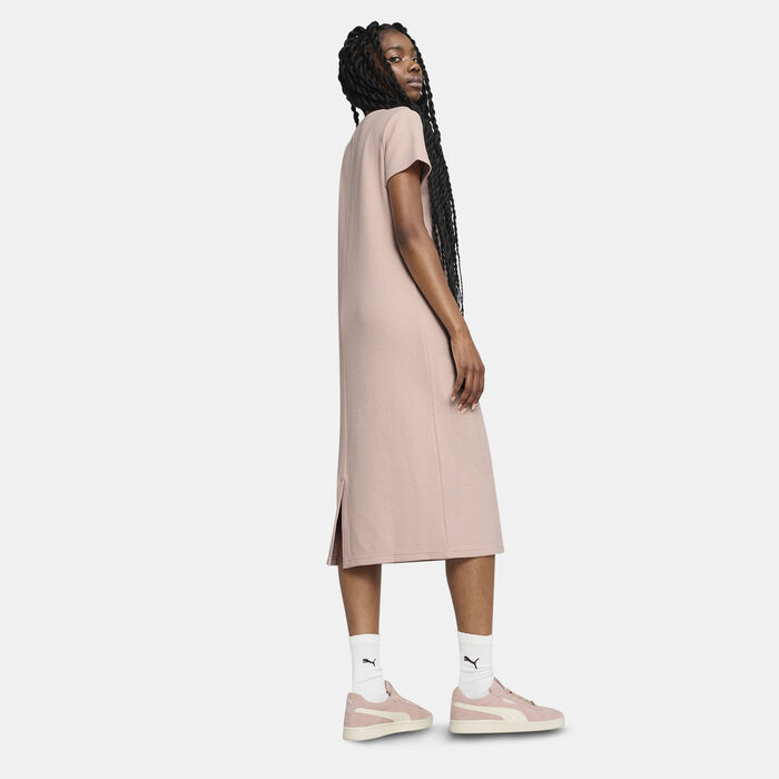PUMA Women's HER Dress Pink PUMA Women's HER Dress Pink image number 1