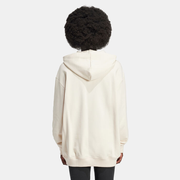 adidas Originals Women's Essentials French Terry Hoodie Beige image number 1