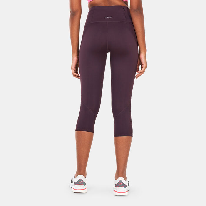 adidas Women’s Own the Run 3/4 Running Leggings Red adidas Women’s Own the Run 3/4 Running Leggings Red image number 1