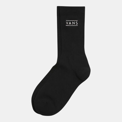 Vans Men's Half Box Crew Socks (1 Pair) Black
