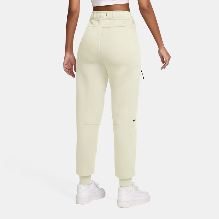 Nike Women's Sportswear Tech Fleece Joggers White Nike Women's Sportswear Tech Fleece Joggers White image number 1