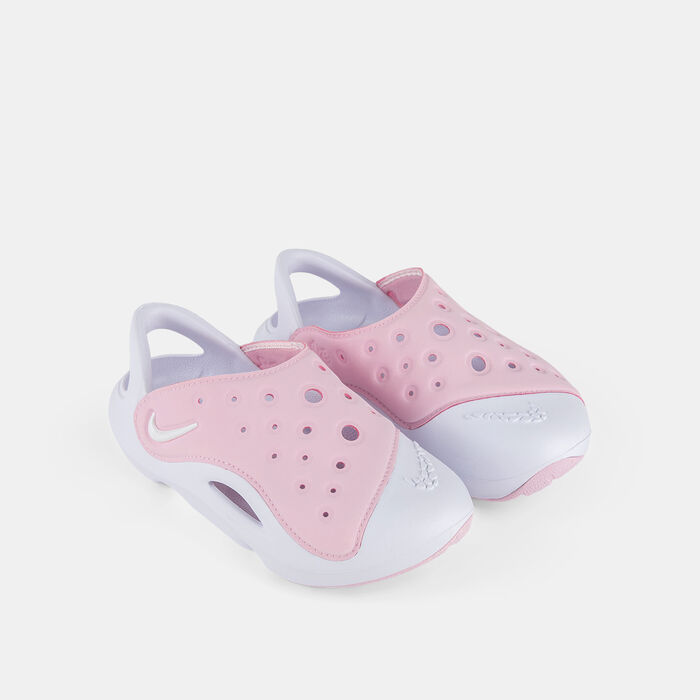 Nike Kids' Aqua Swoosh Sandals Pink Nike Kids' Aqua Swoosh Sandals Pink image number 1