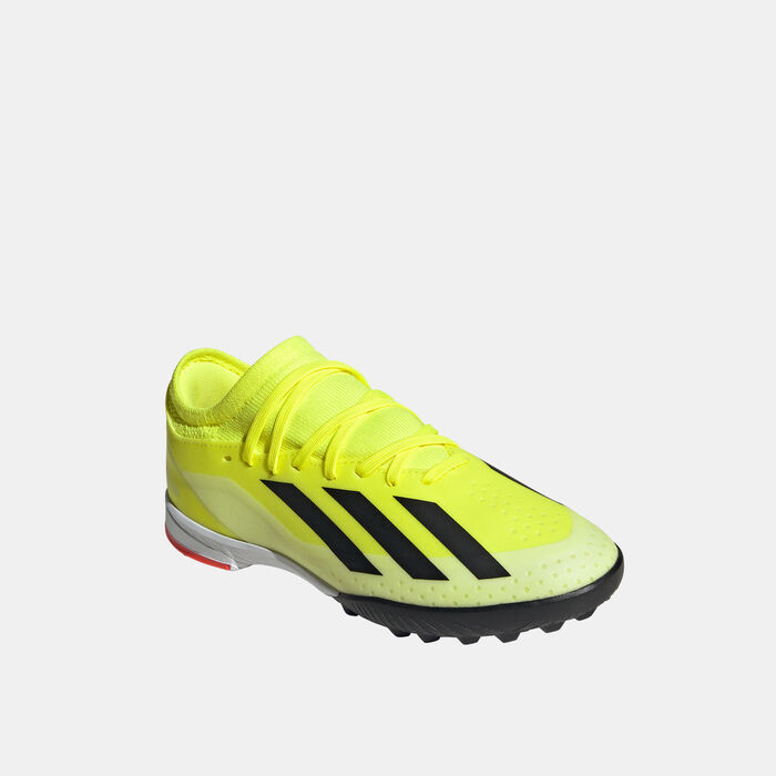 adidas Kids' X Crazyfast League Turf Ground Football Shoes Multi-Color adidas Kids' X Crazyfast League Turf Ground Football Shoes Multi-Color image number 1