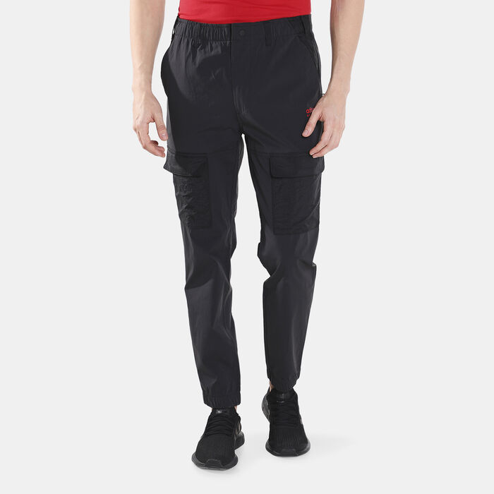 adidas Originals Men's Adventure Cargo Pants Black adidas Originals Men's Adventure Cargo Pants Black image number 0