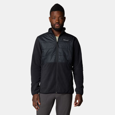 Columbia Men's Basin Butte II Hybrid Fleece Jacket Black