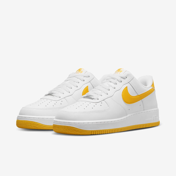 Nike Men's Air Force 1 '07 Shoes White Nike Men's Air Force 1 '07 Shoes White image number 4