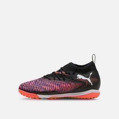 PUMA Kids' FUTURE 8 MATCH+ Turf Ground Football Shoes White PUMA Kids' FUTURE 8 MATCH+ Turf Ground Football Shoes White