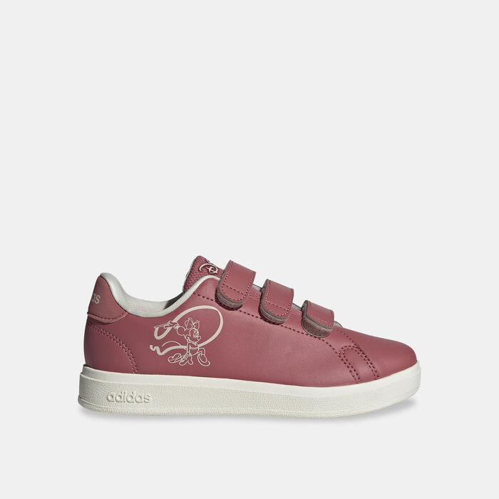 adidas Kids' x Disney Mickey and Friends Advantage Shoes Pink adidas Kids' x Disney Mickey and Friends Advantage Shoes Pink image number 0