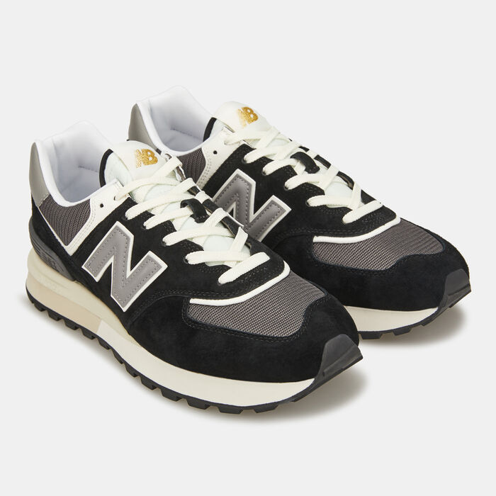 New Balance Men's 574 Shoes Black image number 1