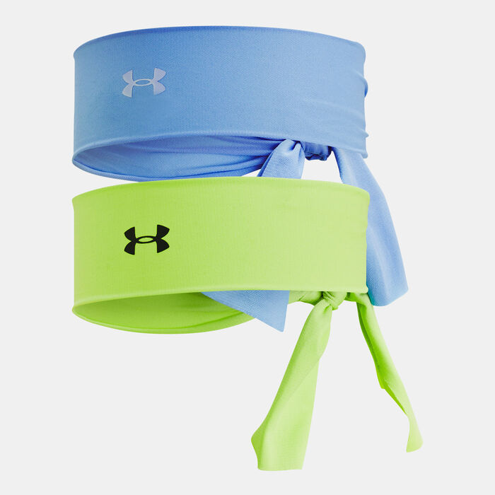 Under Armour Women's Logo Training Headband (2 Pieces) Blue image number 0