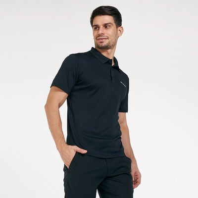 Columbia Men's Zero Rules™ Polo T-Shirt Black Columbia Men's Zero Rules™ Polo T-Shirt Black