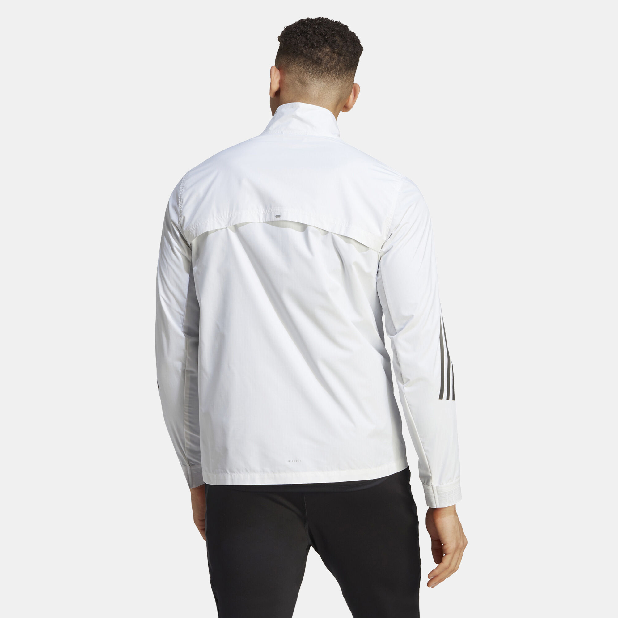 Adidas men's triple stripe long sleeve baseball clearance jacket