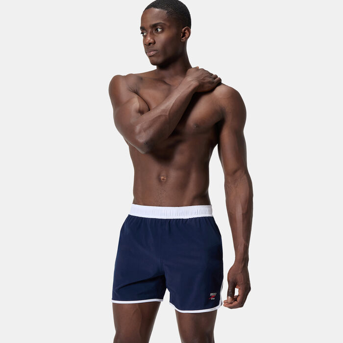 Speedo Men's Logo Volley Swimming Shorts Blue Speedo Men's Logo Volley Swimming Shorts Blue image number 0