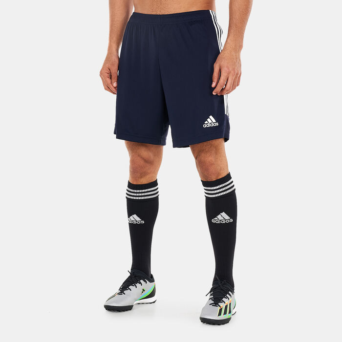 adidas Men's AEROREADY Sereno Cut 3-Stripes Shorts Blue adidas Men's AEROREADY Sereno Cut 3-Stripes Shorts Blue image number 0