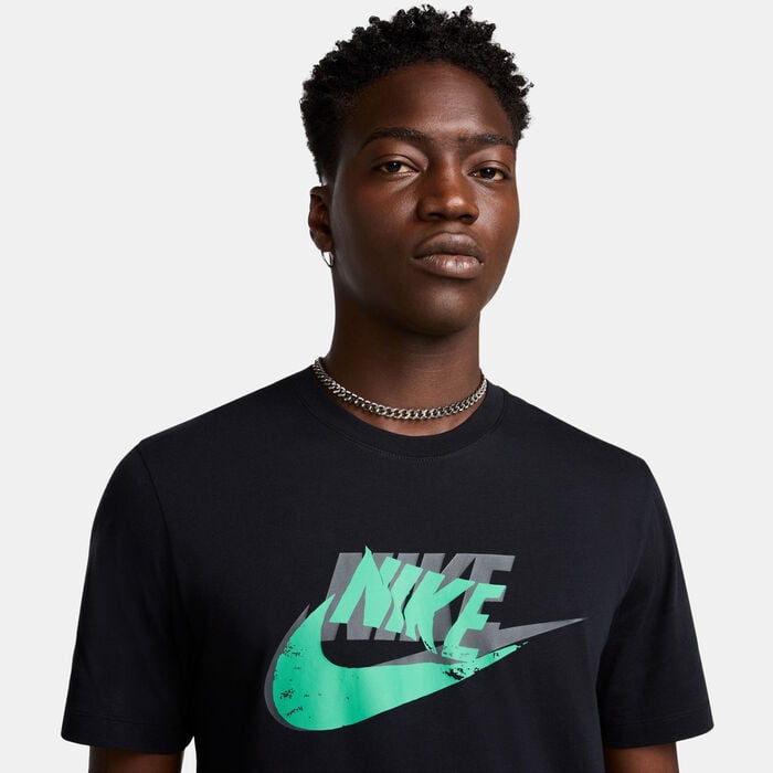 Nike Men's Sportswear Futura T-Shirt Black Nike Men's Sportswear Futura T-Shirt Black image number 3