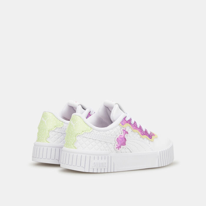 PUMA Kids' x Trolls Carina 2.0 Shoes White PUMA Kids' x Trolls Carina 2.0 Shoes White image number 2