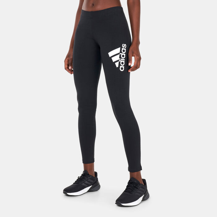 adidas Women’s Future Icons Badge of Sport Leggings Black adidas Women’s Future Icons Badge of Sport Leggings Black image number 0