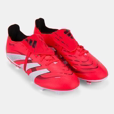 adidas Men's Predator League Fold-Over Tongue Firm/Multi-Ground Football Shoes Black