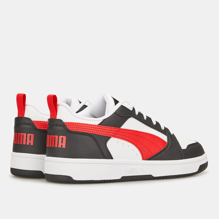 PUMA Men's Rebound v6 Low Shoes White PUMA Men's Rebound v6 Low Shoes White image number 3