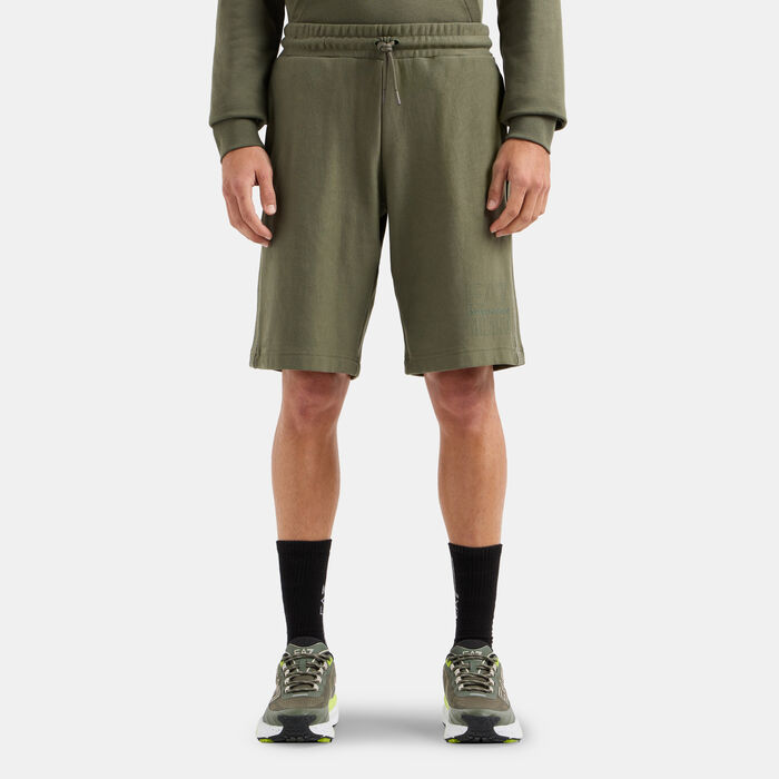 EA7 Emporio Armani Men's Logo Series Shorts Green EA7 Emporio Armani Men's Logo Series Shorts Green image number 0