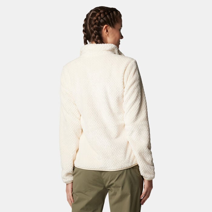 Columbia Women's Fire Side™ II Sherpa Full-Zip Jacket White Columbia Women's Fire Side™ II Sherpa Full-Zip Jacket White image number 3