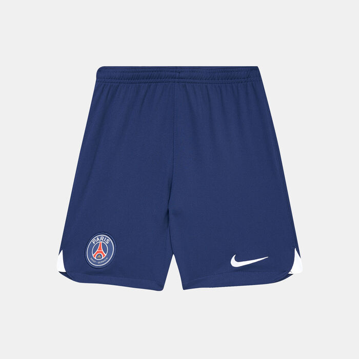 Nike Kids' Paris Saint-Germain Dri-FIT Stadium Home Shorts - 2022/23 (Older Kids) Blue image number 0