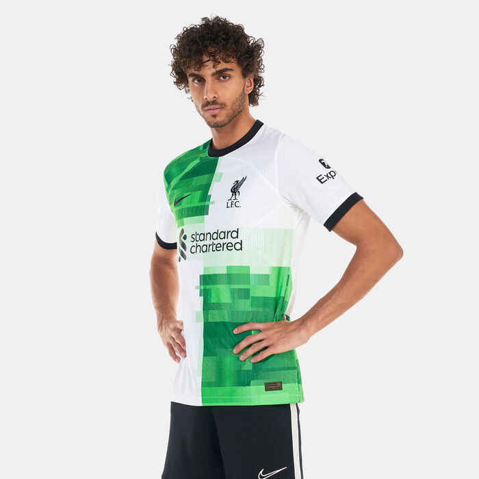 Nike Men's Liverpool F.C. Dri-FIT ADV Match Away Football Jersey - 2023/24 White Nike Men's Liverpool F.C. Dri-FIT ADV Match Away Football Jersey - 2023/24 White image number 0