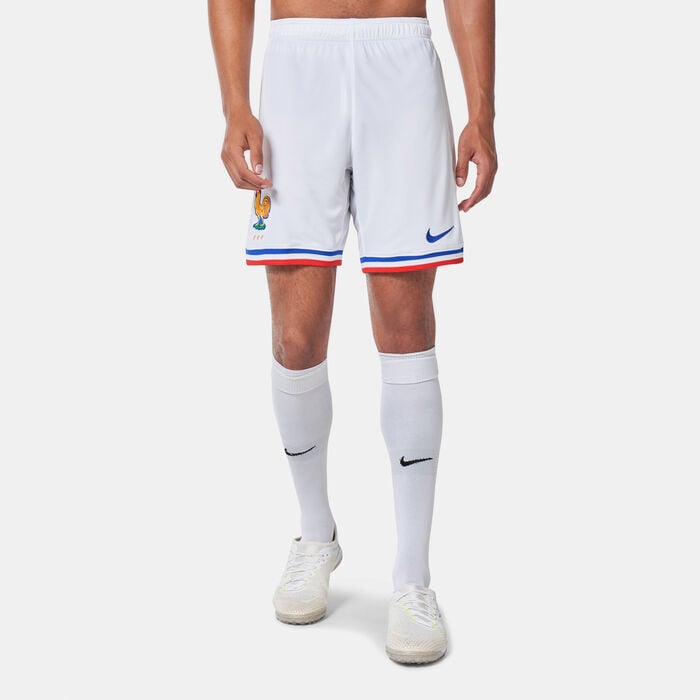 Nike Men's Dri-FIT France Stadium Home Football Shorts - 2024 White Nike Men's Dri-FIT France Stadium Home Football Shorts - 2024 White image number 0