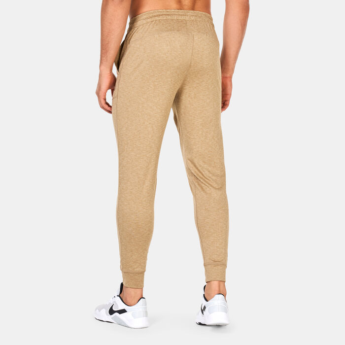 Nike Men's Yoga Dri-FIT Joggers Beige image number 1