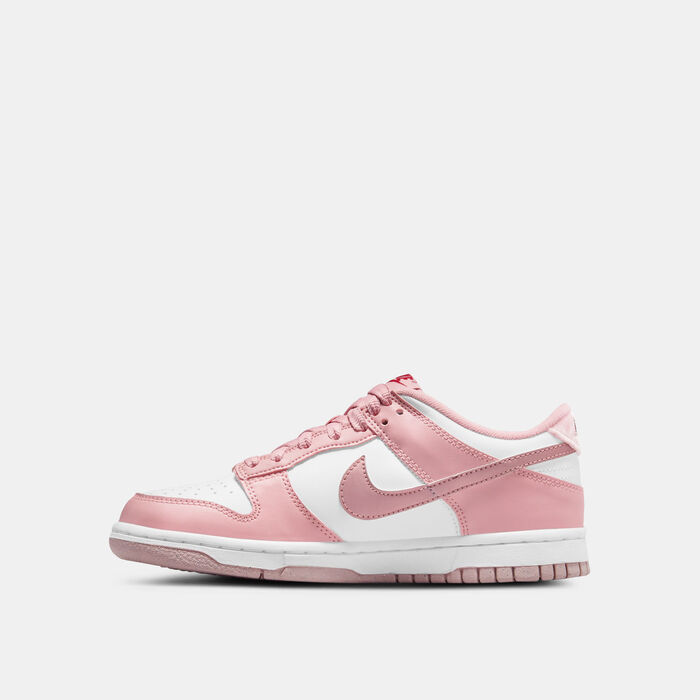 Nike Kids' Dunk Low Shoes Pink Nike Kids' Dunk Low Shoes Pink image number 2