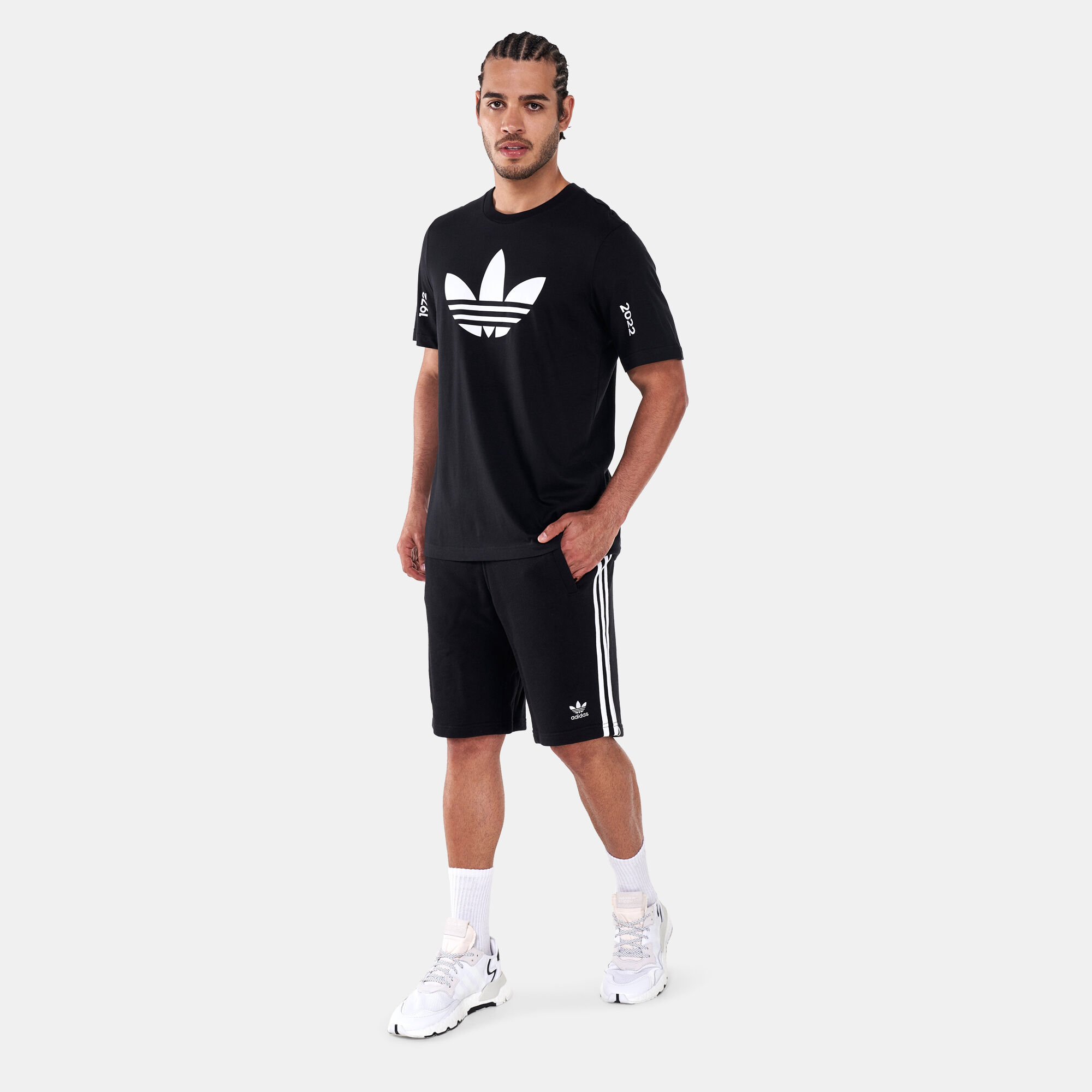 Ensemble adidas homme short t shirt hotsell