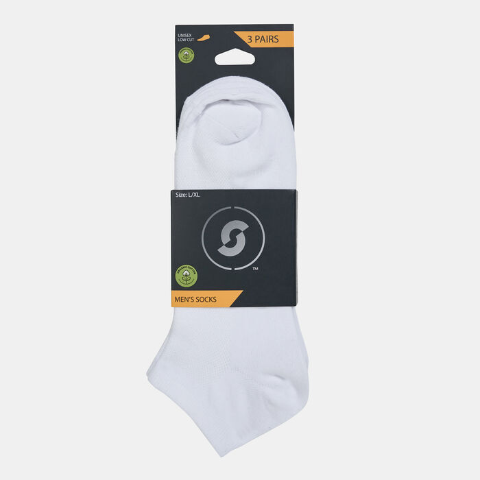 Sun and Sand Sports Quarter Cushioned Socks (3 Pack) - L/XL White Sun and Sand Sports Quarter Cushioned Socks (3 Pack) - L/XL White image number 1