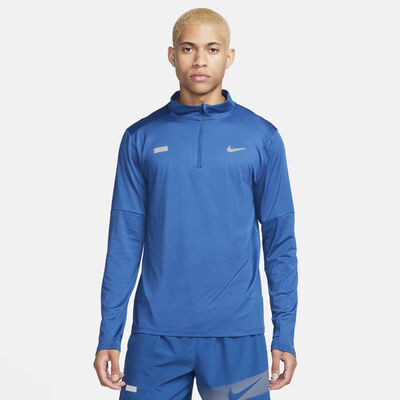 Nike Men's Flash Dri-FIT Running Top Blue Nike Men's Flash Dri-FIT Running Top Blue