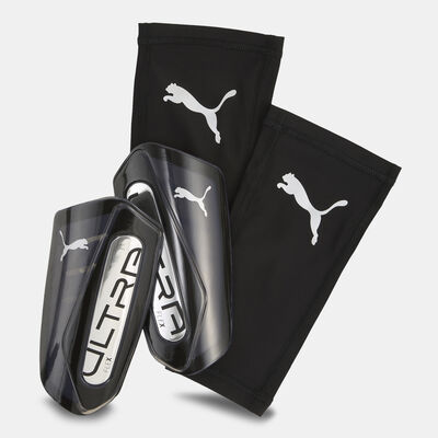 PUMA ULTRA Flex Sleeve Football Shinguards Black