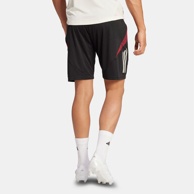 adidas Men's Manchester United Tiro 24 Football Training Shorts Black