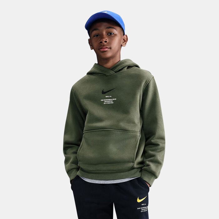 Nike Kids' Sportswear Hoodie Green Nike Kids' Sportswear Hoodie Green image number 0
