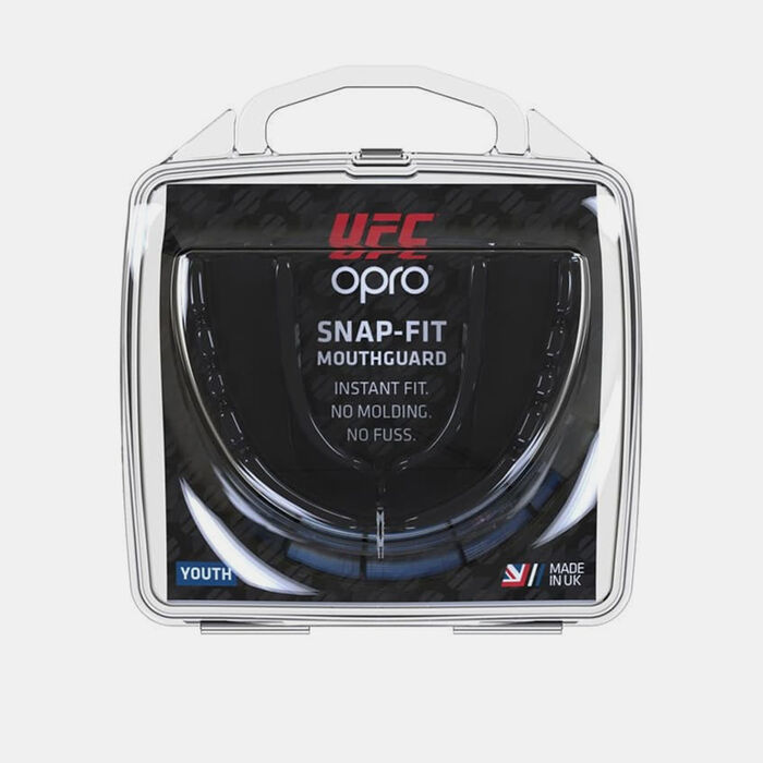 OPRO Kids' UFC Snap Fit MMA Mouth Guard Black OPRO Kids' UFC Snap Fit MMA Mouth Guard Black image number 1