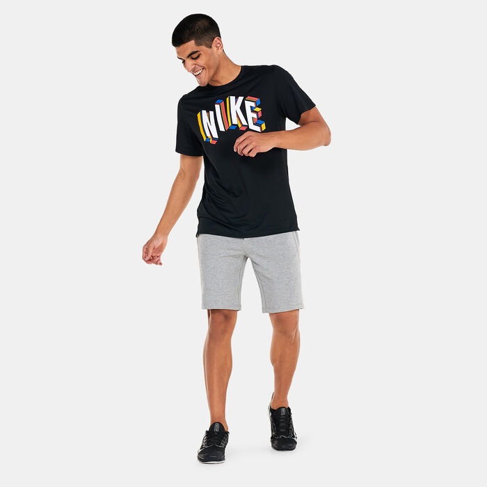 Nike Men's Pro Dri-FIT Graphic T-Shirt White Nike Men's Pro Dri-FIT Graphic T-Shirt White image number 2