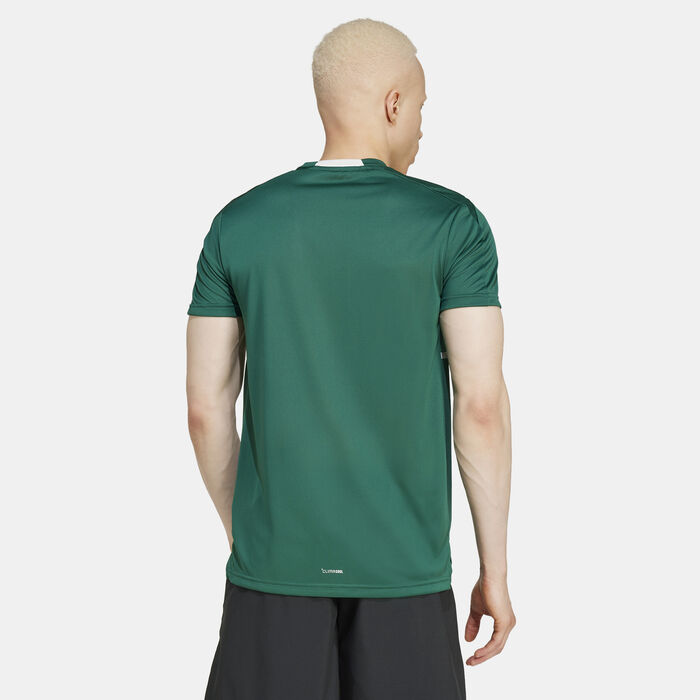 adidas Men's D4T Legacy Training T-Shirt Green image number 1