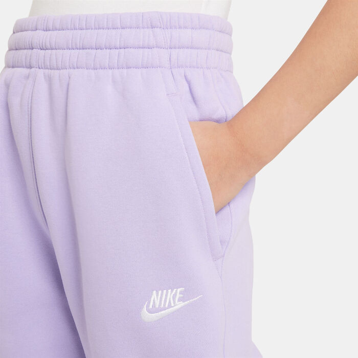 Nike Kids' Sportswear Club Fleece Joggers Purple Nike Kids' Sportswear Club Fleece Joggers Purple image number 4