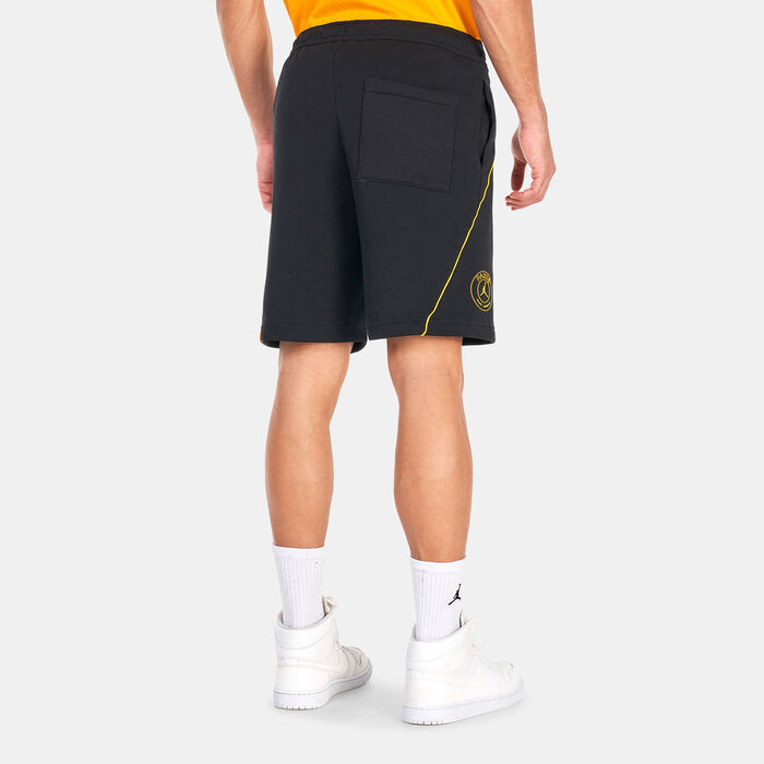 Jordan Men's Paris Saint-Germain Fleece Shorts Black Jordan Men's Paris Saint-Germain Fleece Shorts Black image number 1