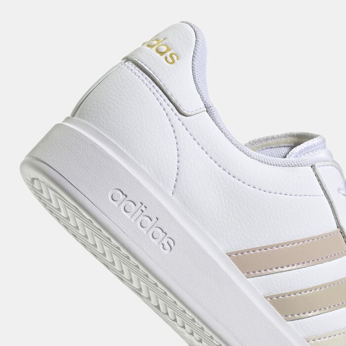 adidas Women's Grand Court 2.0 Shoes White adidas Women's Grand Court 2.0 Shoes White image number 5