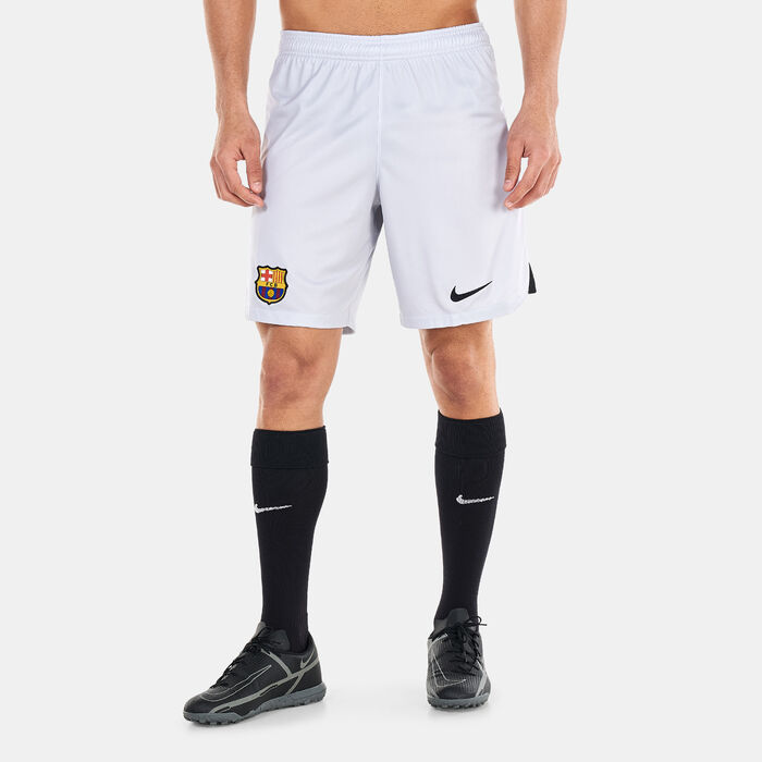 Nike Men's F.C. Barcelona Dri-FIT Stadium Third Kit Shorts - 2022/23 Ivory Nike Men's F.C. Barcelona Dri-FIT Stadium Third Kit Shorts - 2022/23 Ivory image number 0